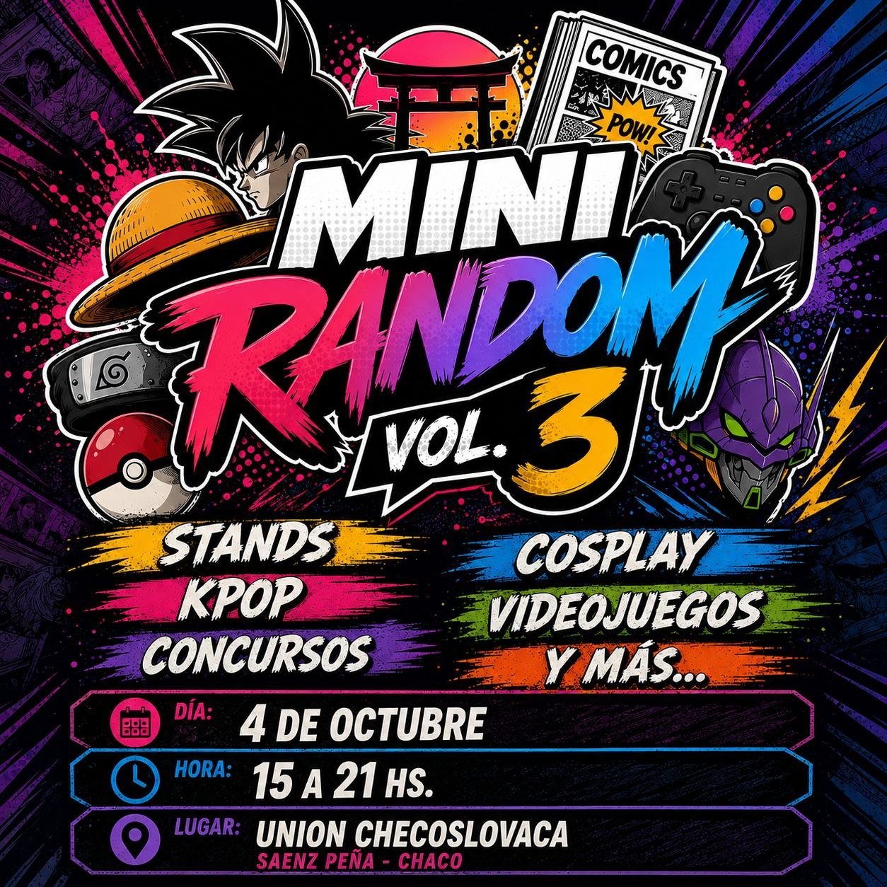 Mini Random Vol. 3 - evento